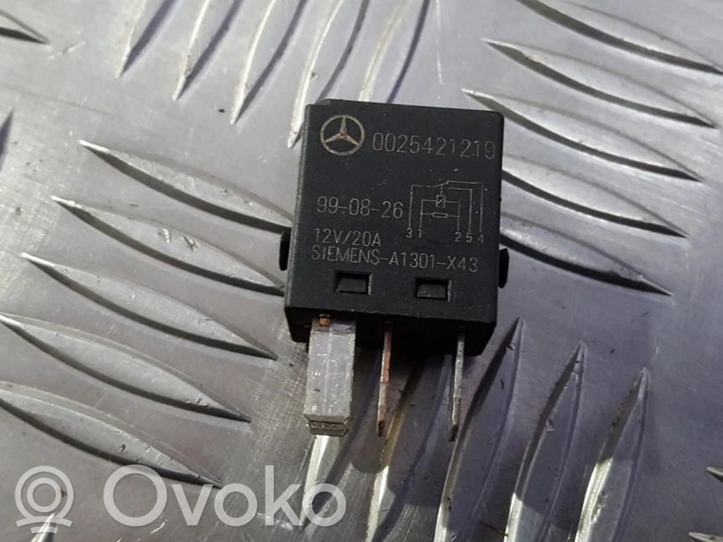 Mercedes-Benz A W168 Altri relè