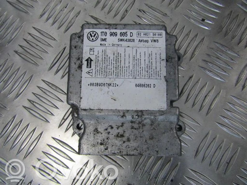 Volkswagen Touran I Unitate/modul de comandă airbaguri 
