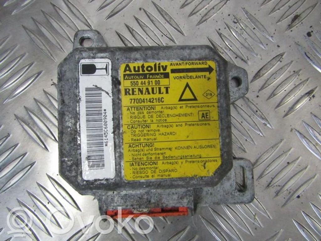 Renault Laguna I Airbag control unit/module 