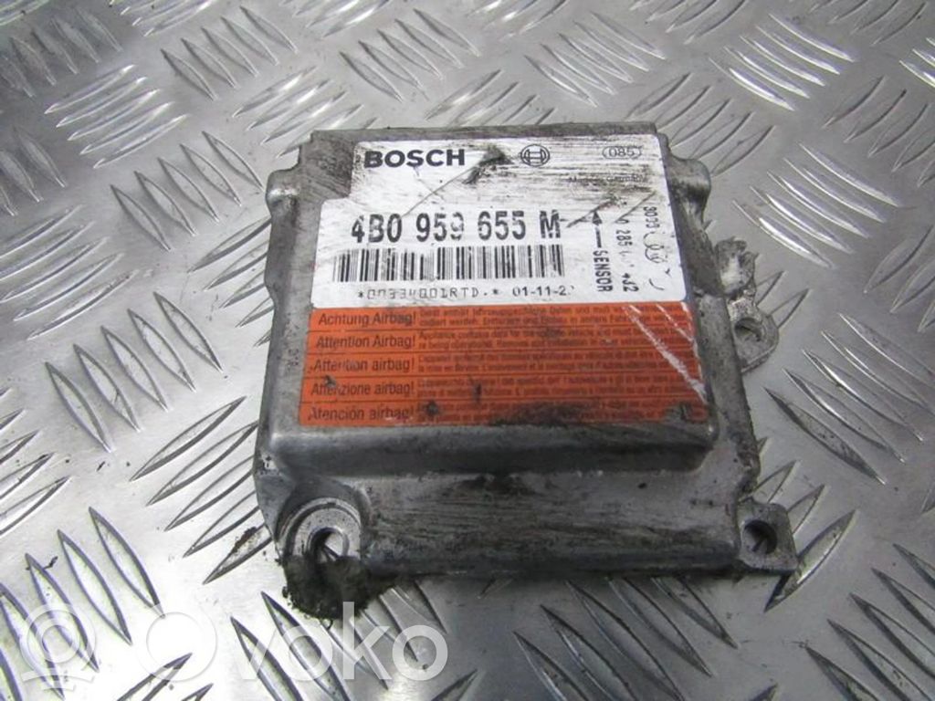 Sterownik / Moduł Airbag   4B0959655M,4B0959655M