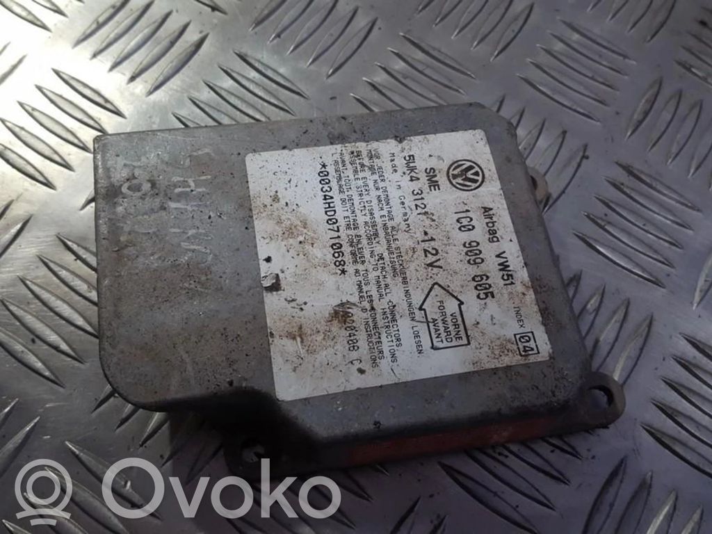 Centralina/modulo airbag   1C0909605,5WK43121,1C0909605,5WK43121