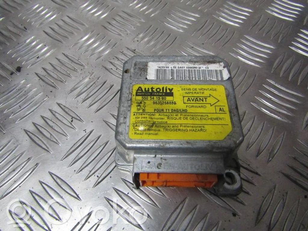 Unidad de control/módulo del Airbag   550541500,9635268880,550541500,9635268880