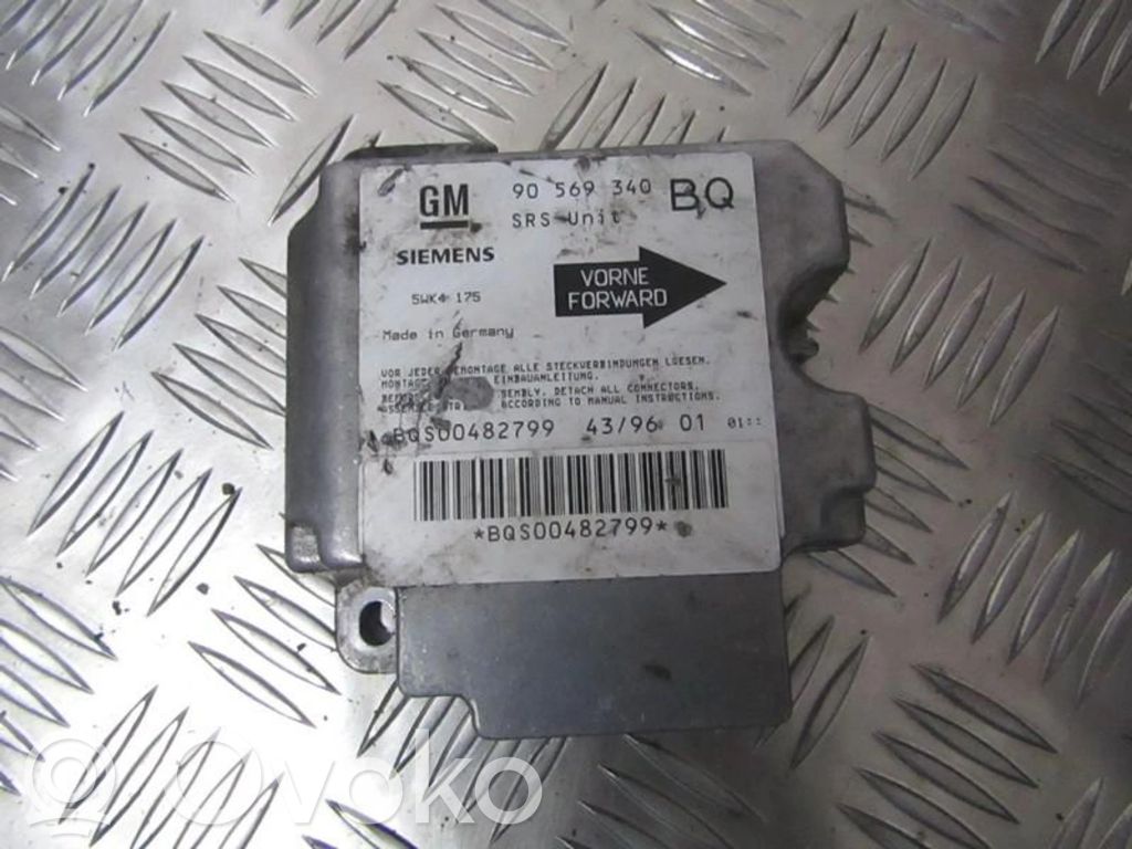 Unidad de control/módulo del Airbag   90569340,5WK4175,5WK4175,90569340