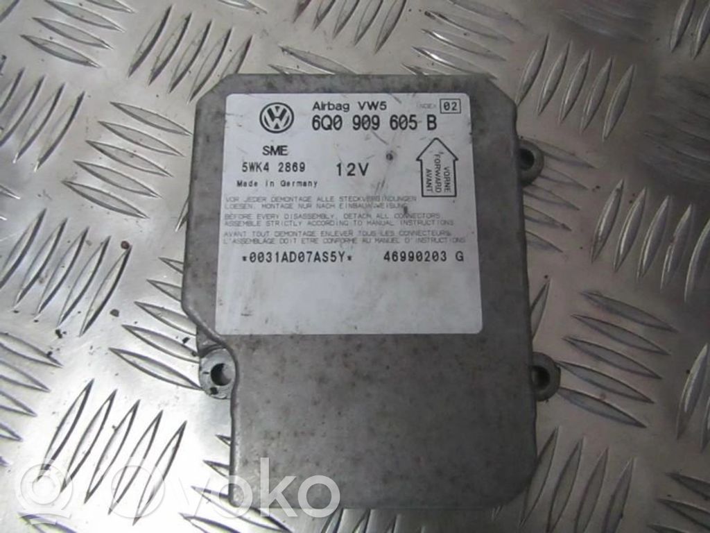 Volkswagen PASSAT B5 Centralina/modulo airbag