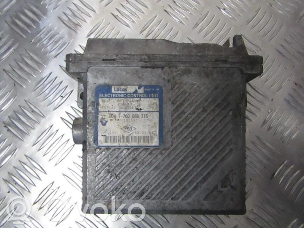 Engine control unit/module   HOM7700868315,7700105591,7700105591,HOM7700868315