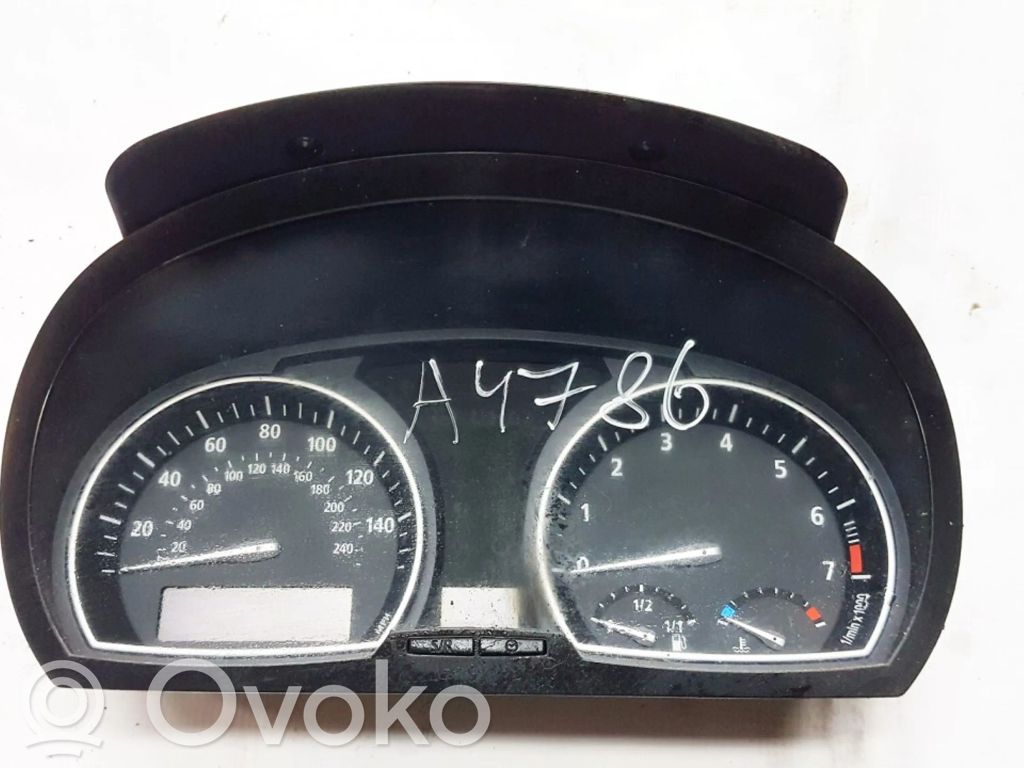 BMW X3 E83 Tachimetro (quadro strumenti) 