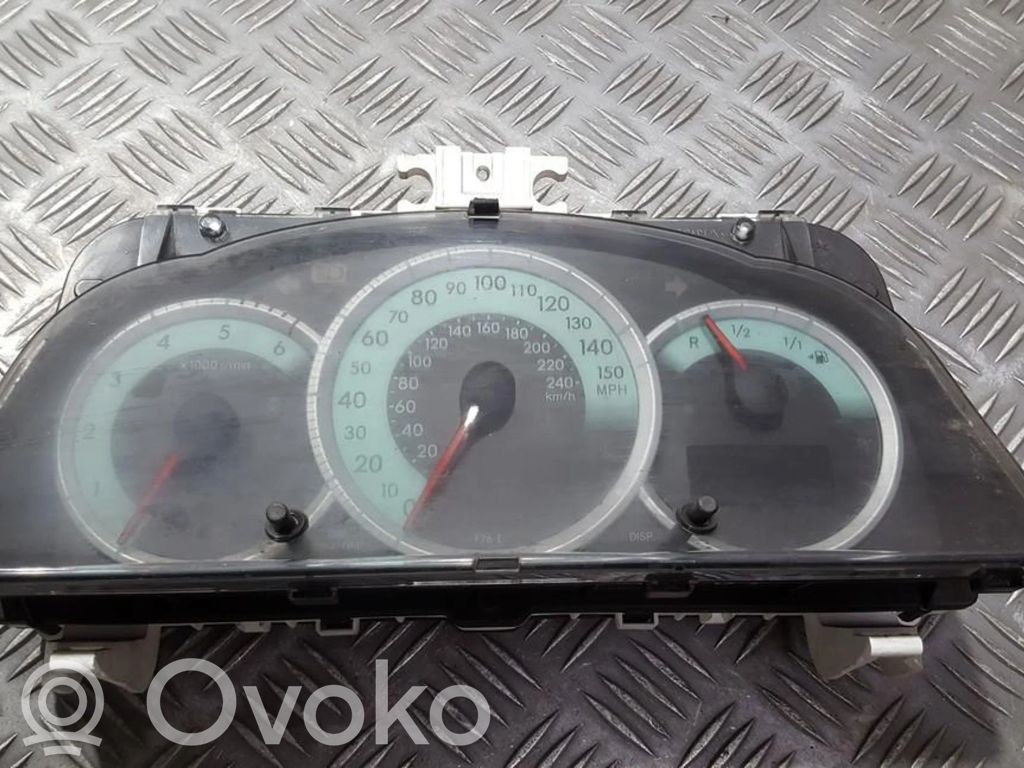 Toyota Corolla Verso AR10 Compteur de vitesse tableau de bord