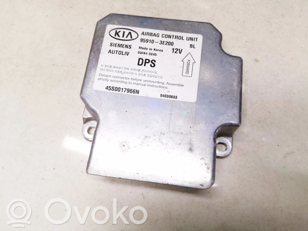 KIA Sorento Unitate/modul de comandă airbaguri 