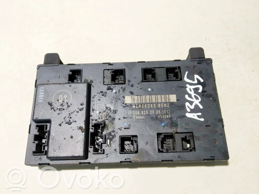 Unité de commande module de porte   2098202026,353386,2098202026,353386