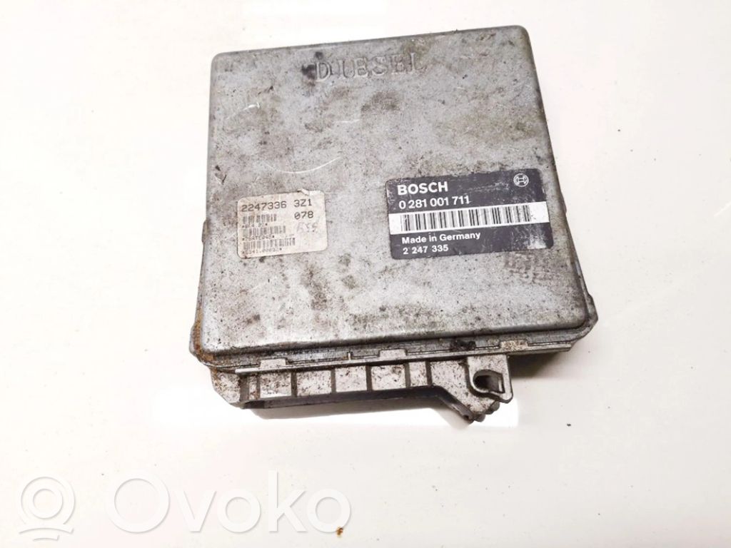 Unidad de control/módulo del motor   0281001711,2247335,0281001711,2247335