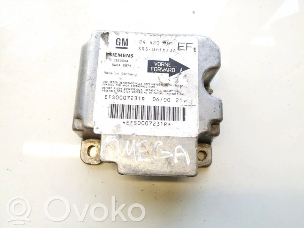 Unidad de control/módulo del Airbag   24420101EF,5WK42974,24420101EF,5WK42974