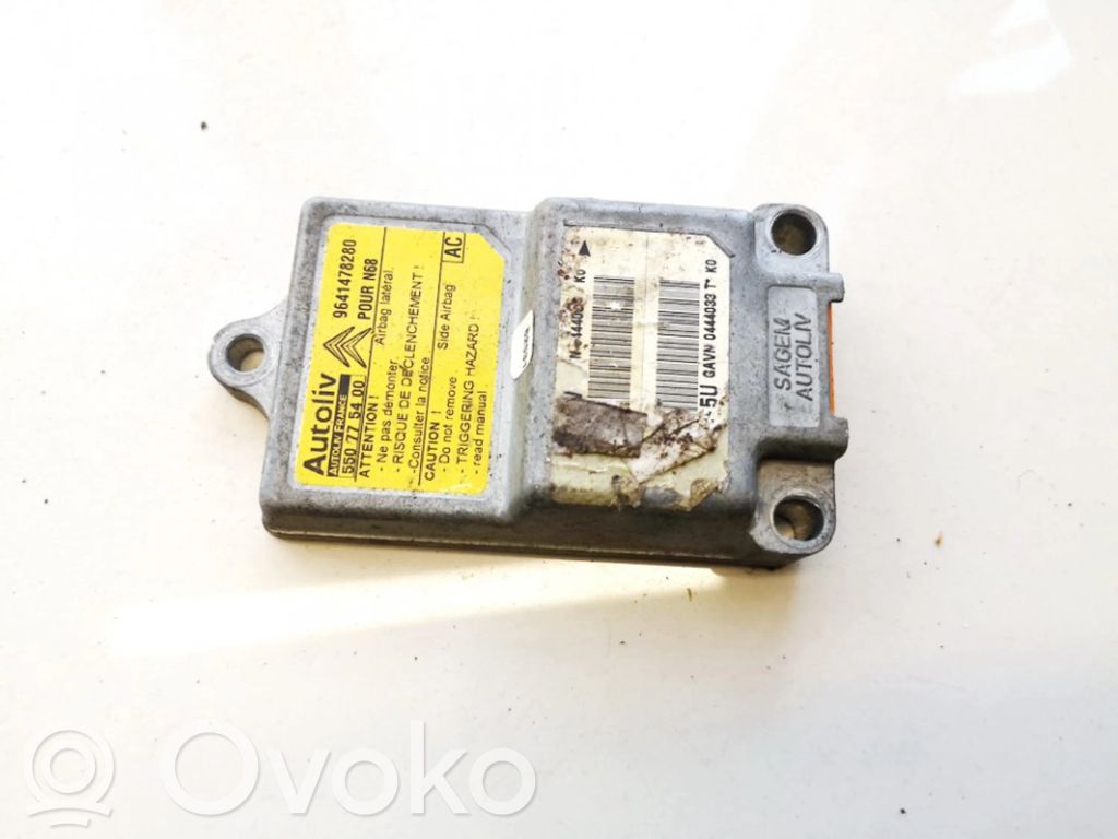 Citroen Xsara Picasso Unitate/modul de comandă airbaguri 