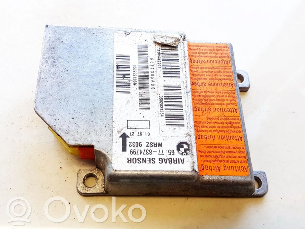Unidad de control/módulo del Airbag   65778374799,MRSZ9032,65778374799,MRSZ9032