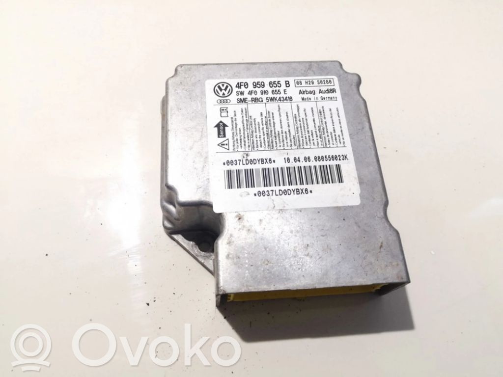 Audi A6 S6 C6 4F Centralina/modulo airbag 