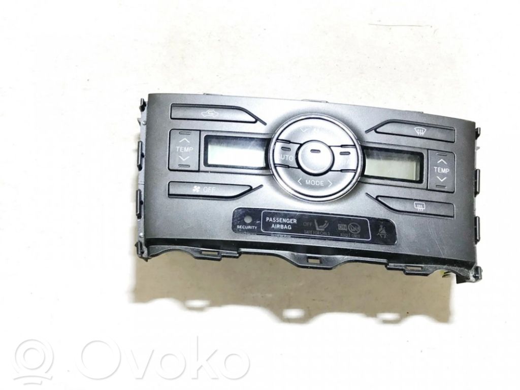 Toyota Auris 150 Centralina del climatizzatore