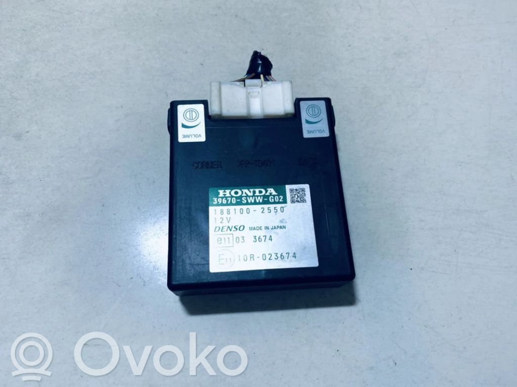 Honda CR-V Centralina/modulo sensori di parcheggio PDC