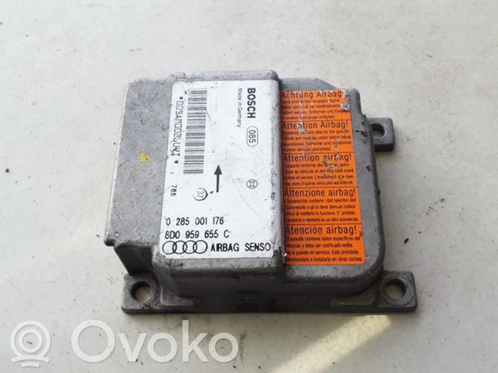 Audi A4 S4 B5 8D Centralina/modulo airbag 
