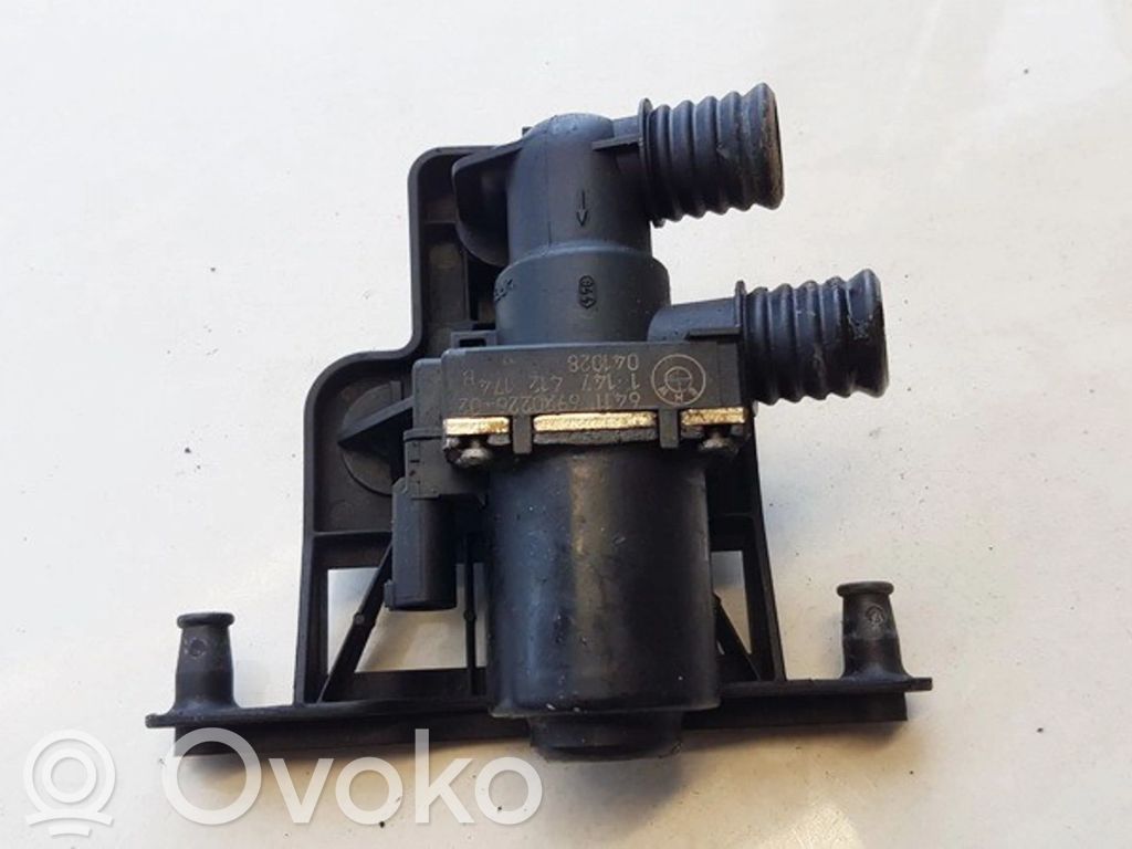 BMW 5 E60 E61 Supapă control încălzitor lichid răcire 