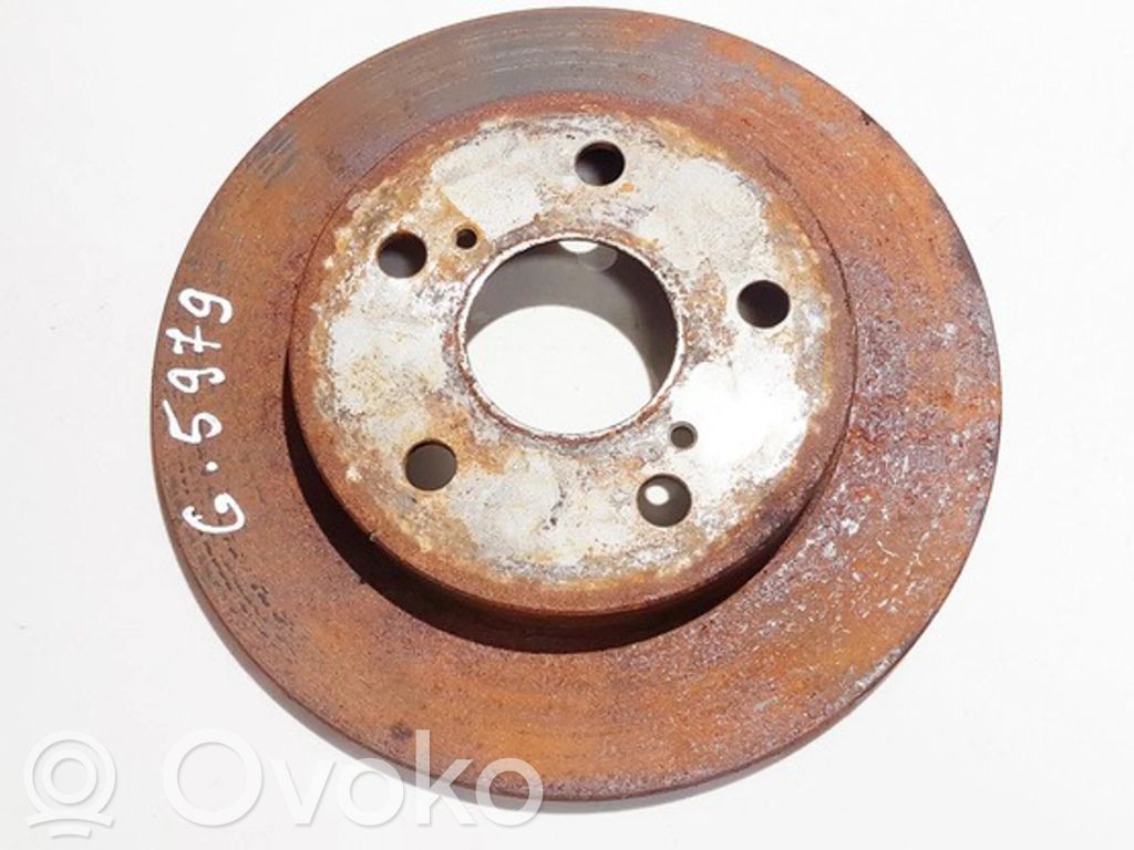 Toyota Auris 150 Disco del freno posteriore 