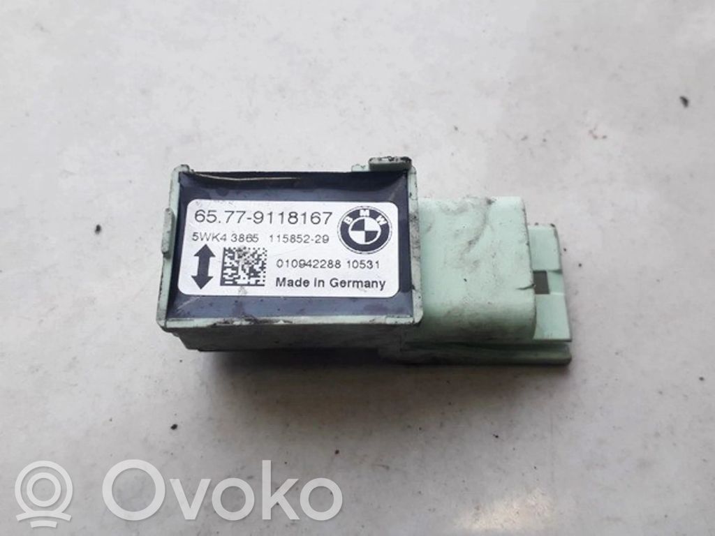 Sensor impacto/accidente para activar Airbag   65779118167,65779118167,5WK43865,65779118167,65779118167