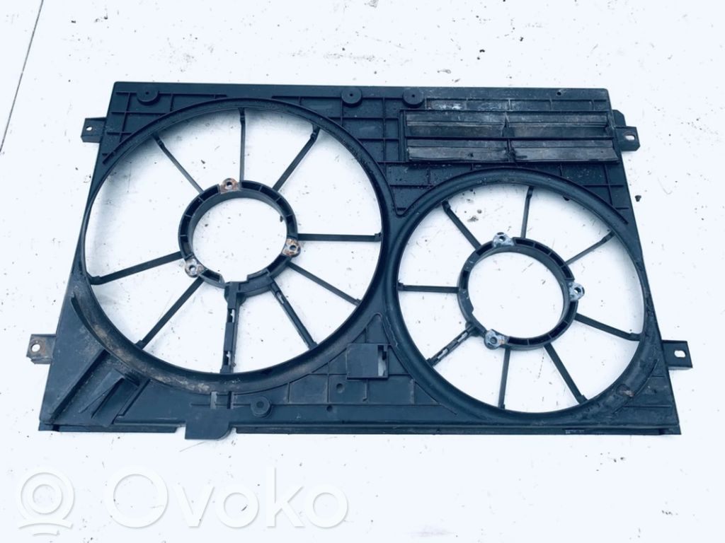 Volkswagen PASSAT B6 Convogliatore ventilatore raffreddamento del radiatore