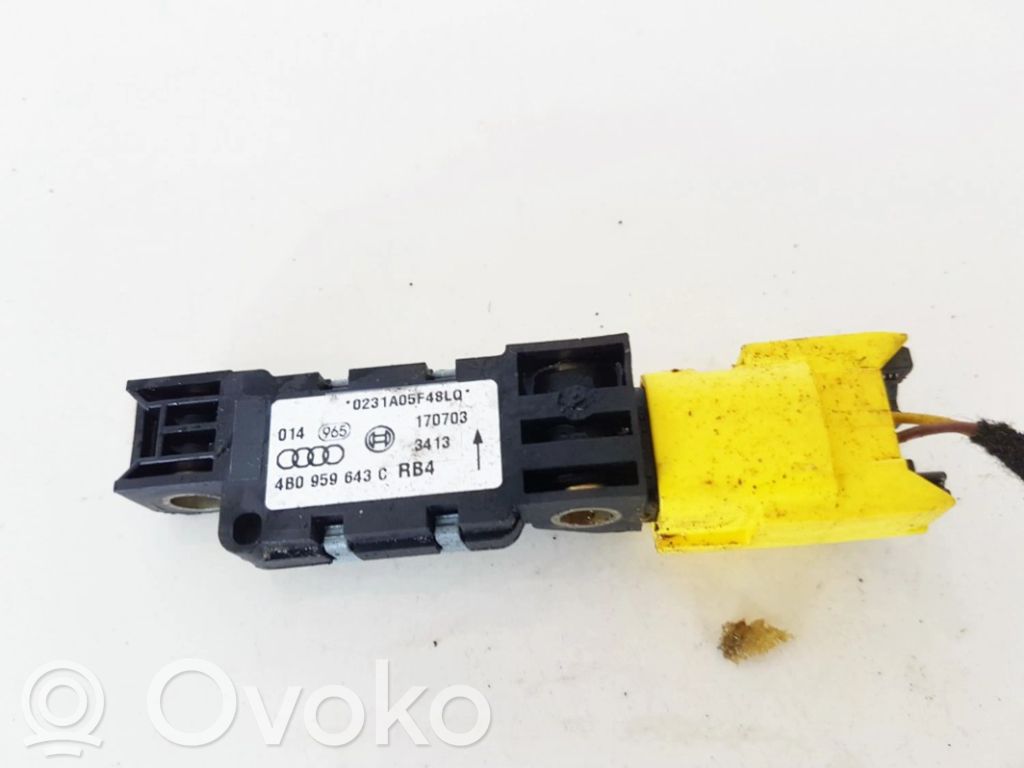 Czujnik uderzenia Airbag   4B0959643C,0231A05F48LQ,0231A05F48LQ,170703,4B0959643C