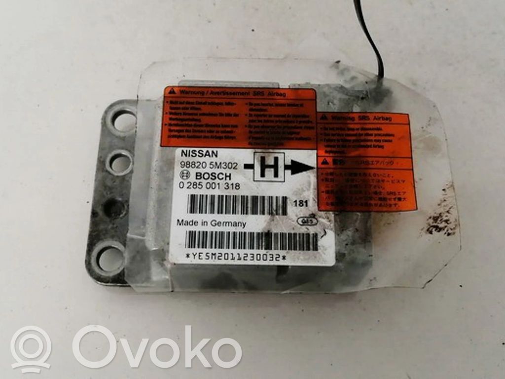 Nissan Almera N16 Centralina/modulo airbag
