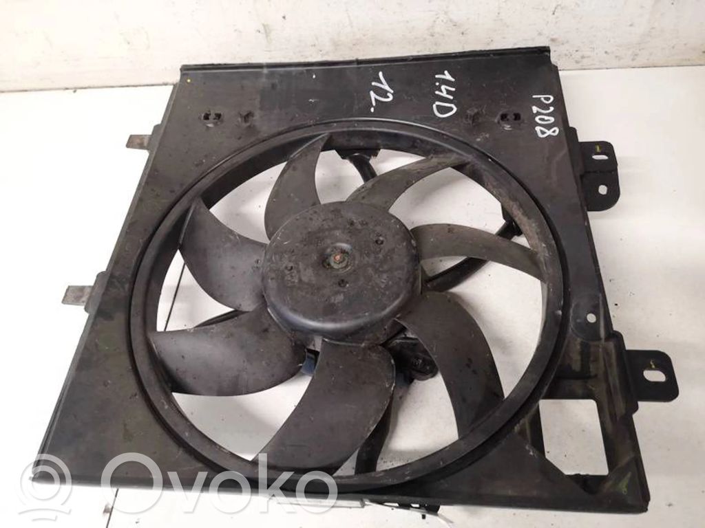 Peugeot 208 I Suport ventilator radiator 