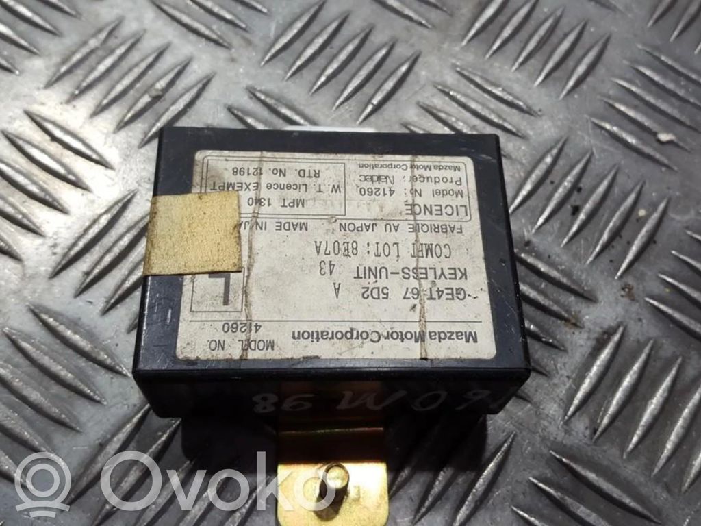 Immobilizer control unit/module   GE4T675D2A,43,GE4T675D2A