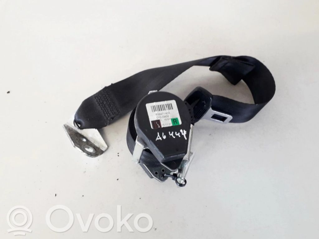 Volkswagen Golf V Cintura di sicurezza posteriore