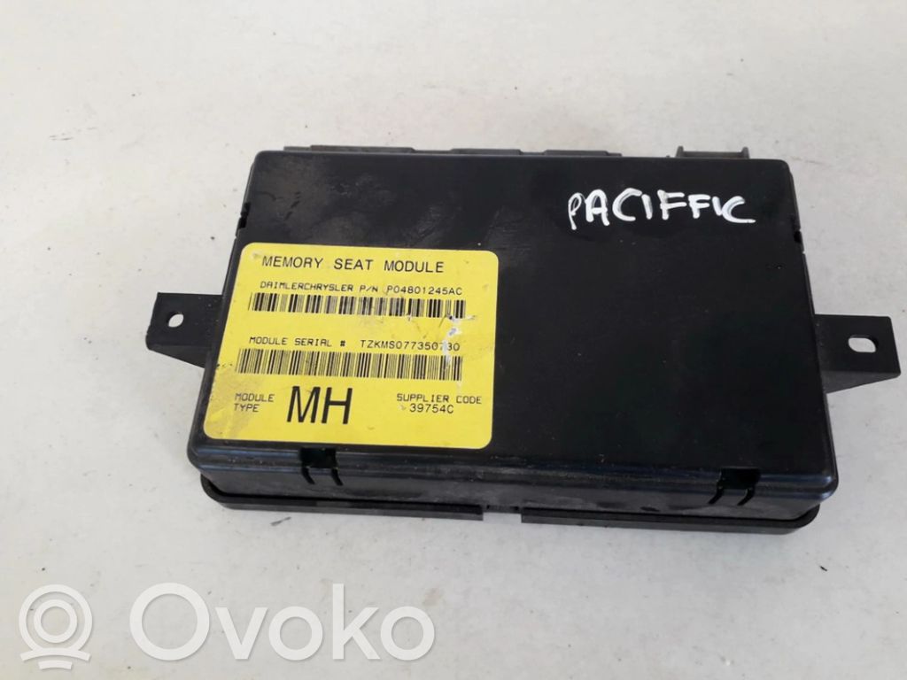 Chrysler Pacifica Other control units/modules 