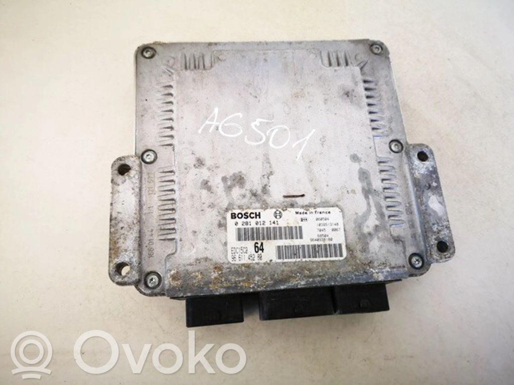 Unidad de control/módulo del motor   9661145280,0281012141,0281012141,9640938180,9661145280