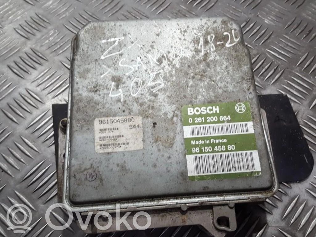 Engine control unit/module   0261200664,9615045880,0261200664,9615045880