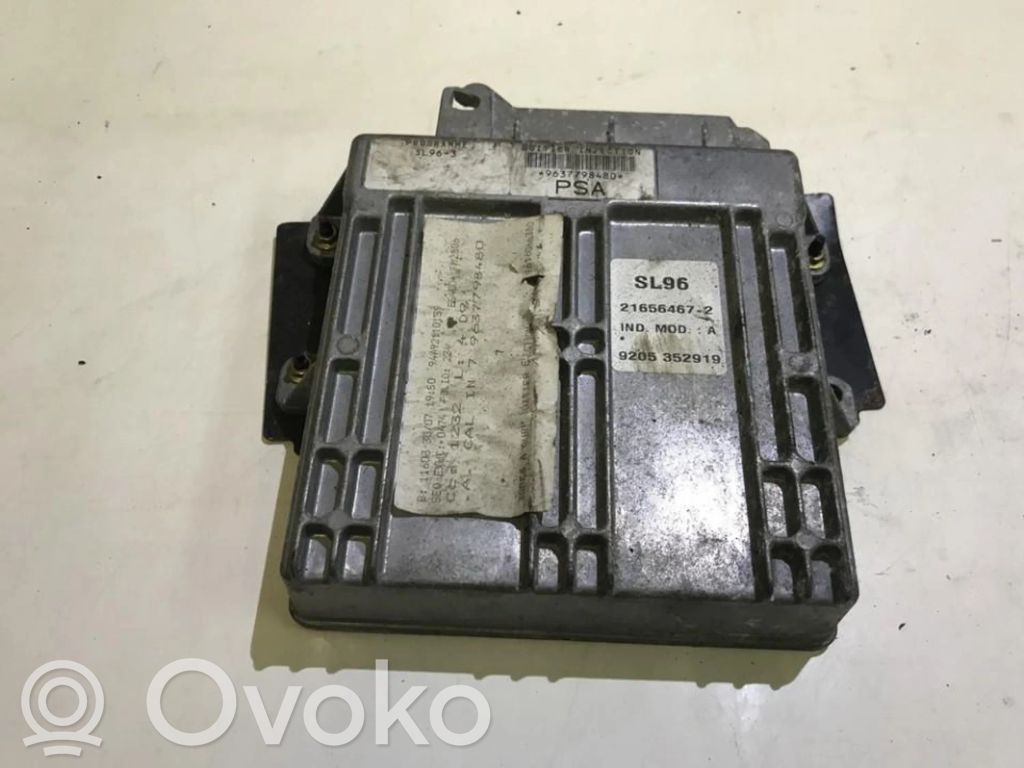 Engine control unit/module   9637798480,216564672,216564672,9637798480