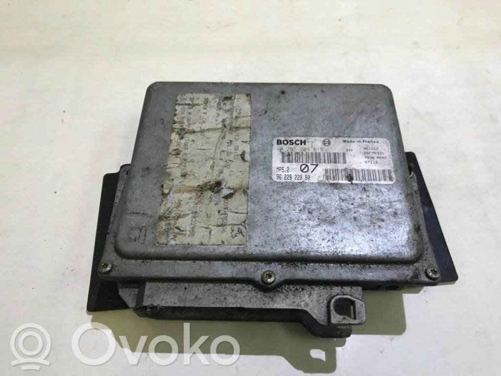 Peugeot 406 Sterownik / Moduł ECU 