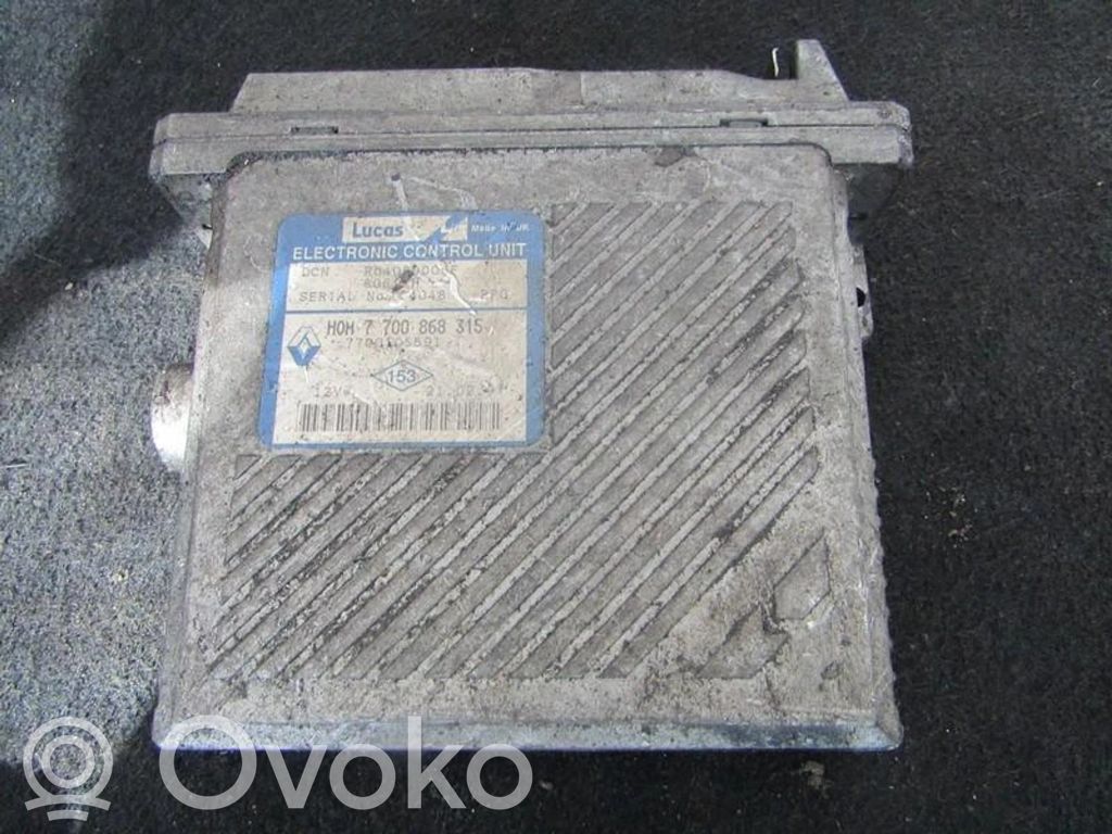 Renault Scenic I Engine control unit/module 