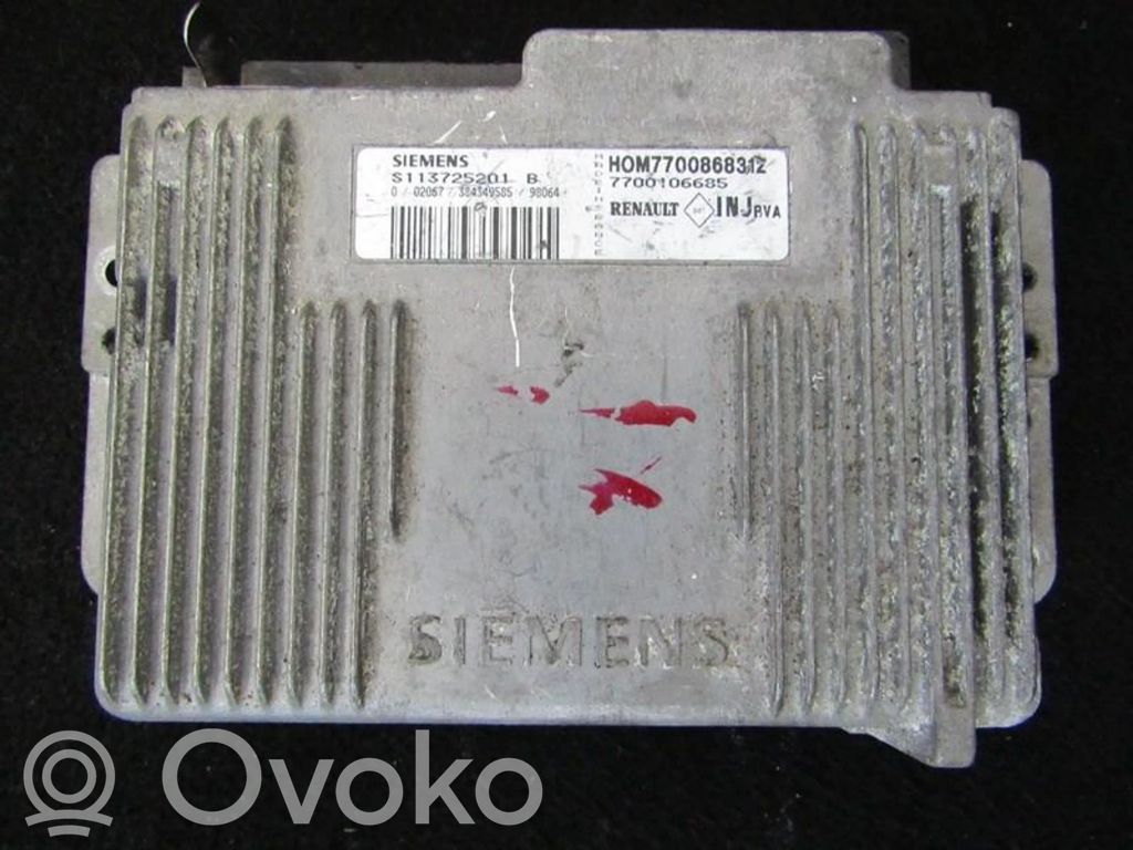 Renault Megane I Engine control unit/module 