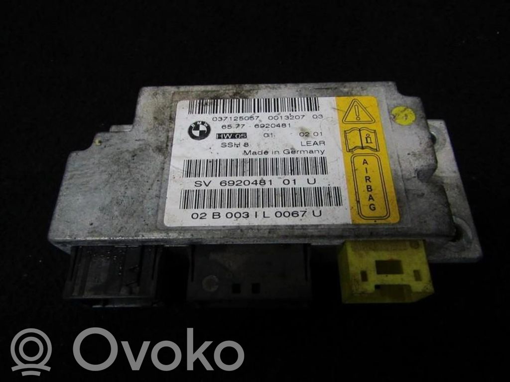 Unidad de control/módulo del Airbag   65776920481,65776920481,001320703,02B003IL0067U,037125057,65776920481,65776920481,SV692048101U