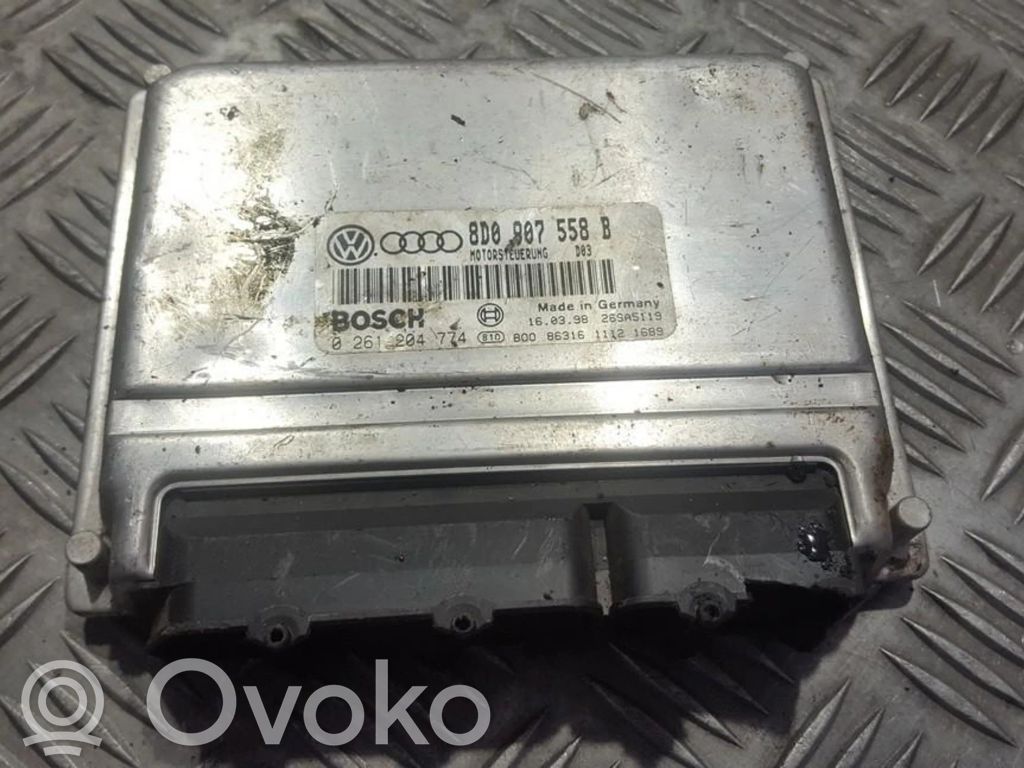 Motorsteuergerät/-modul   8D0907558B,0261204774,0261204774,8D0907558B