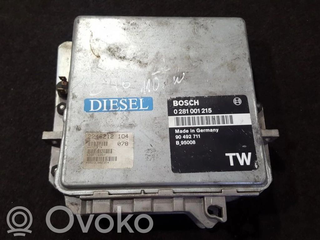 Opel Omega B1 Engine control unit/module 