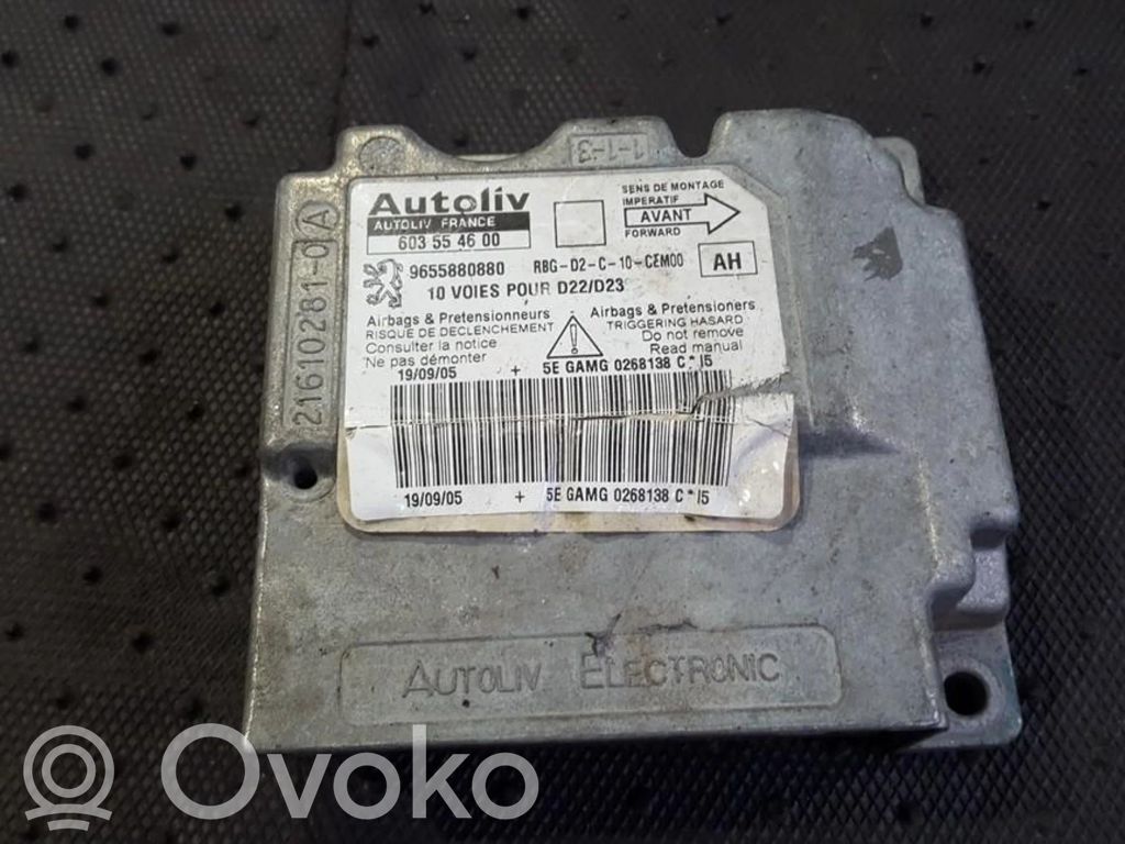 Peugeot 407 Unitate/modul de comandă airbaguri 