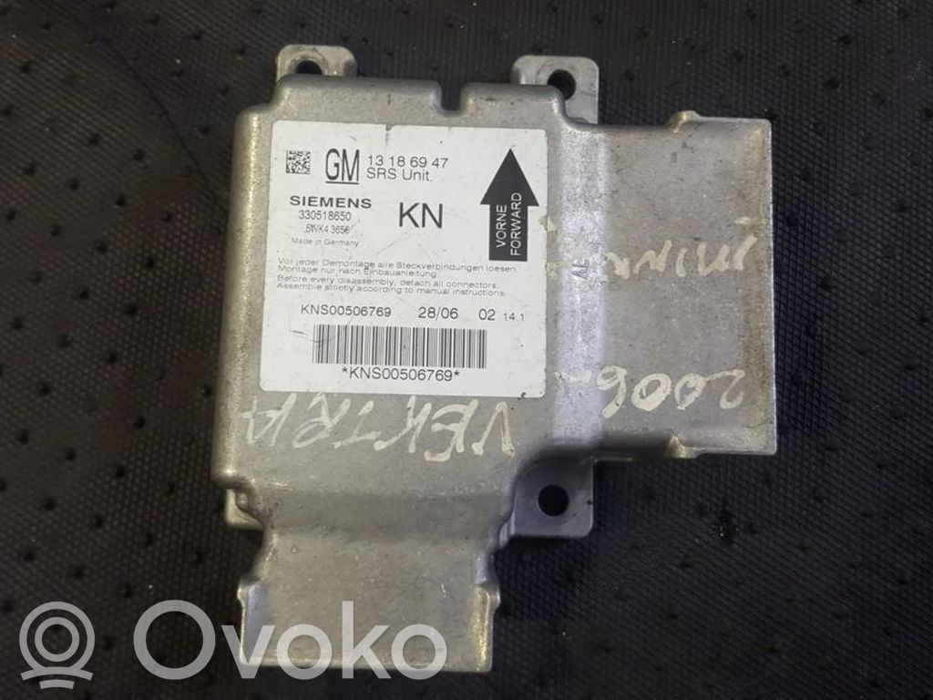 Opel Vectra C Centralina/modulo airbag 