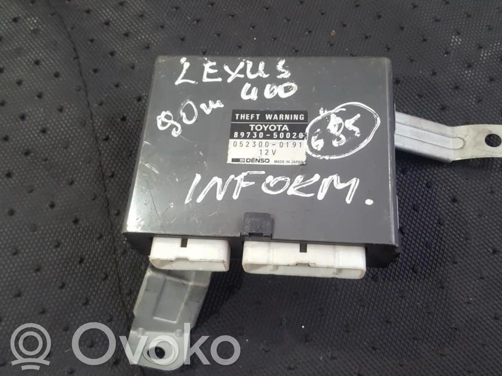 Lexus LS 460 - 600H Centralina/modulo immobilizzatore 