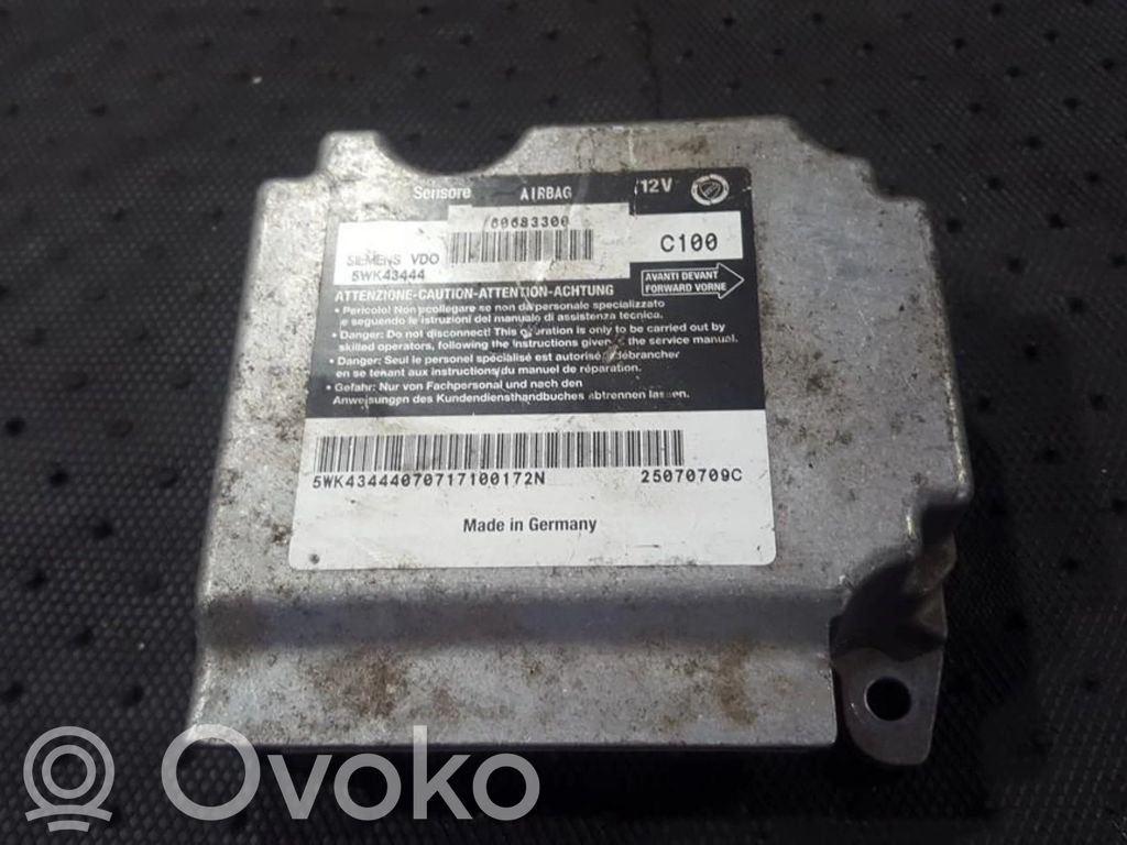 Centralina/modulo airbag   60683300,25070709C,25070709C,60683300