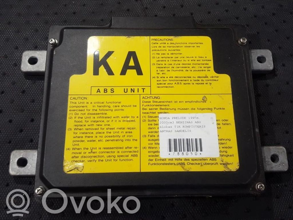 Honda Prelude ABS control unit/module 