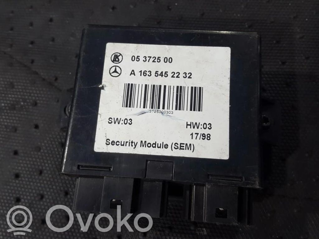 Mercedes-Benz ML W163 Alte unități/module de control 