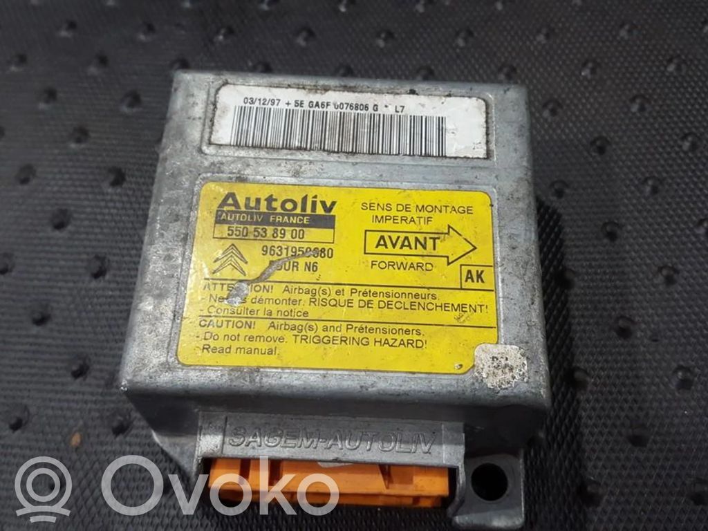 Citroen Xsara Centralina/modulo airbag