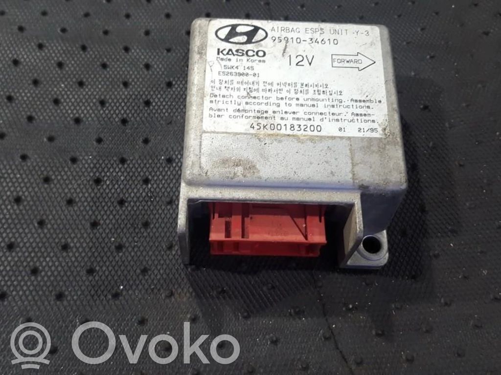 Hyundai Sonata Turvatyynyn ohjainlaite/moduuli 