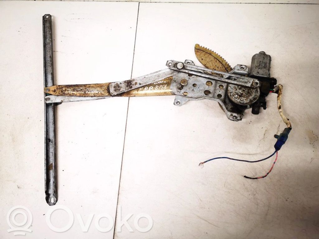 Regulador con motor de la ventanilla de la puerta corredera