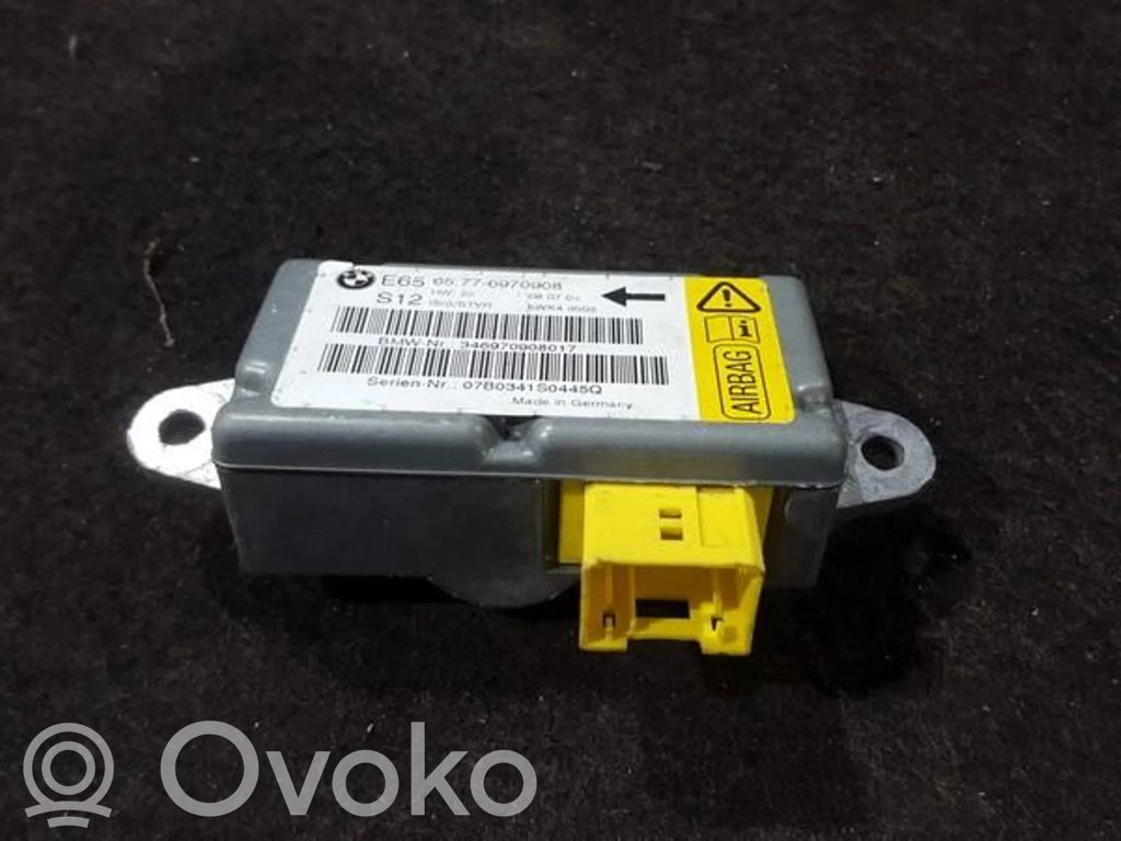 BMW 7 E65 E66 Airbagsensor Crashsensor Drucksensor 